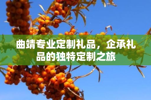 曲靖专业定制礼品，企承礼品的独特定制之旅